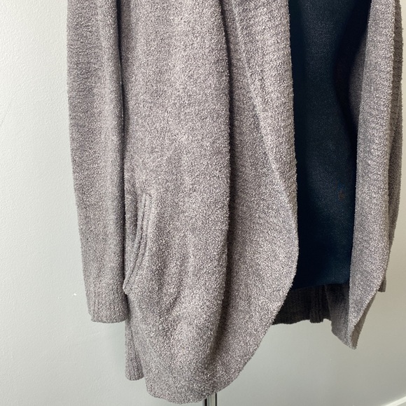 Barefoot Dreams gray bleazer/cardigan size XS/S B60 - Picture 4 of 12